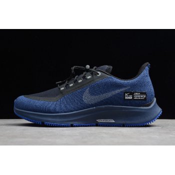 Nike Air Zoom Pegasus 35 Shield Black Blue AA1643-003 Shoes